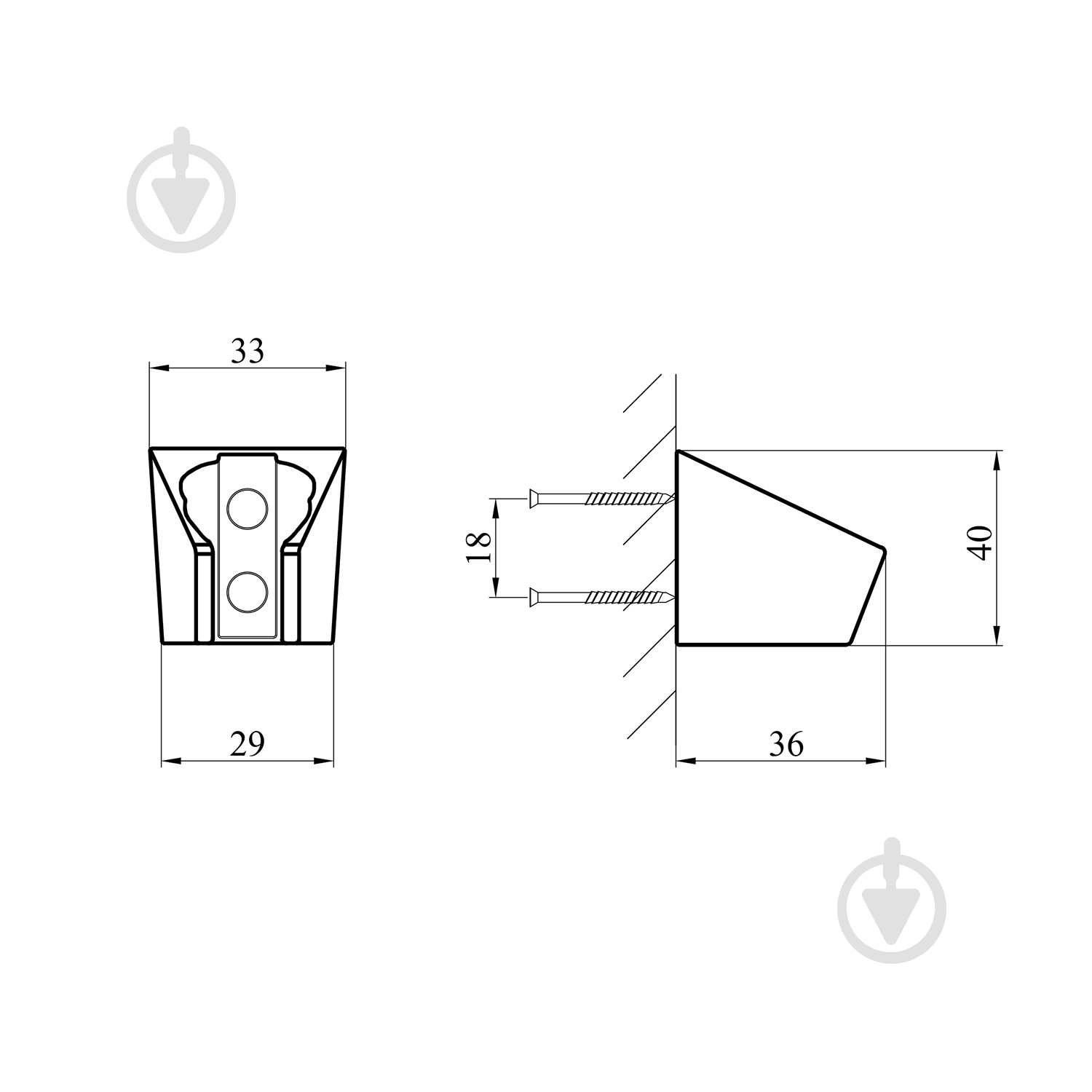 Держатель для душа Kroner KRP - ESG925 - фото 2 Держатель для душа Kroner KRP - ESG925 - фото 2