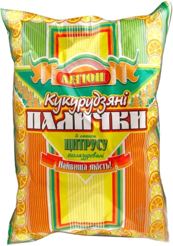 Палочки кукурузные Цитрус 150г 4820038330100 - фото 1