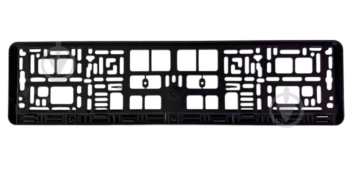 Рамка под номерной знак Poputchik с буквами Mitsubishi - фото 3 Рамка под номерной знак Poputchik с буквами Mitsubishi - фото 3