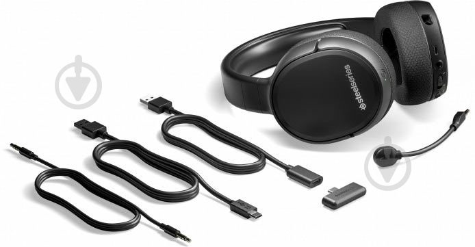 Наушники SteelSeries Arctis 1 Wireless for PS5 black (SS61519) - фото 7 Наушники SteelSeries Arctis 1 Wireless for PS5 black (SS61519) - фото 7