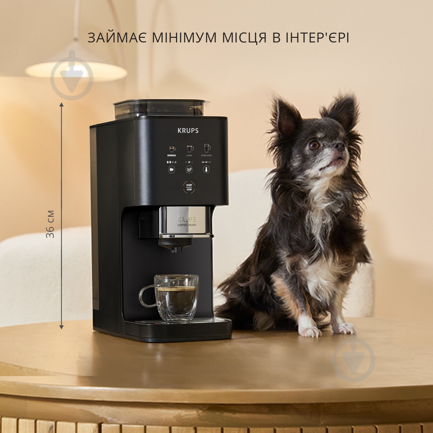 Кофемашина Krups Coffee Crush Extra SA4028E0 - фото 3 Кофемашина Krups Coffee Crush Extra SA4028E0 - фото 3