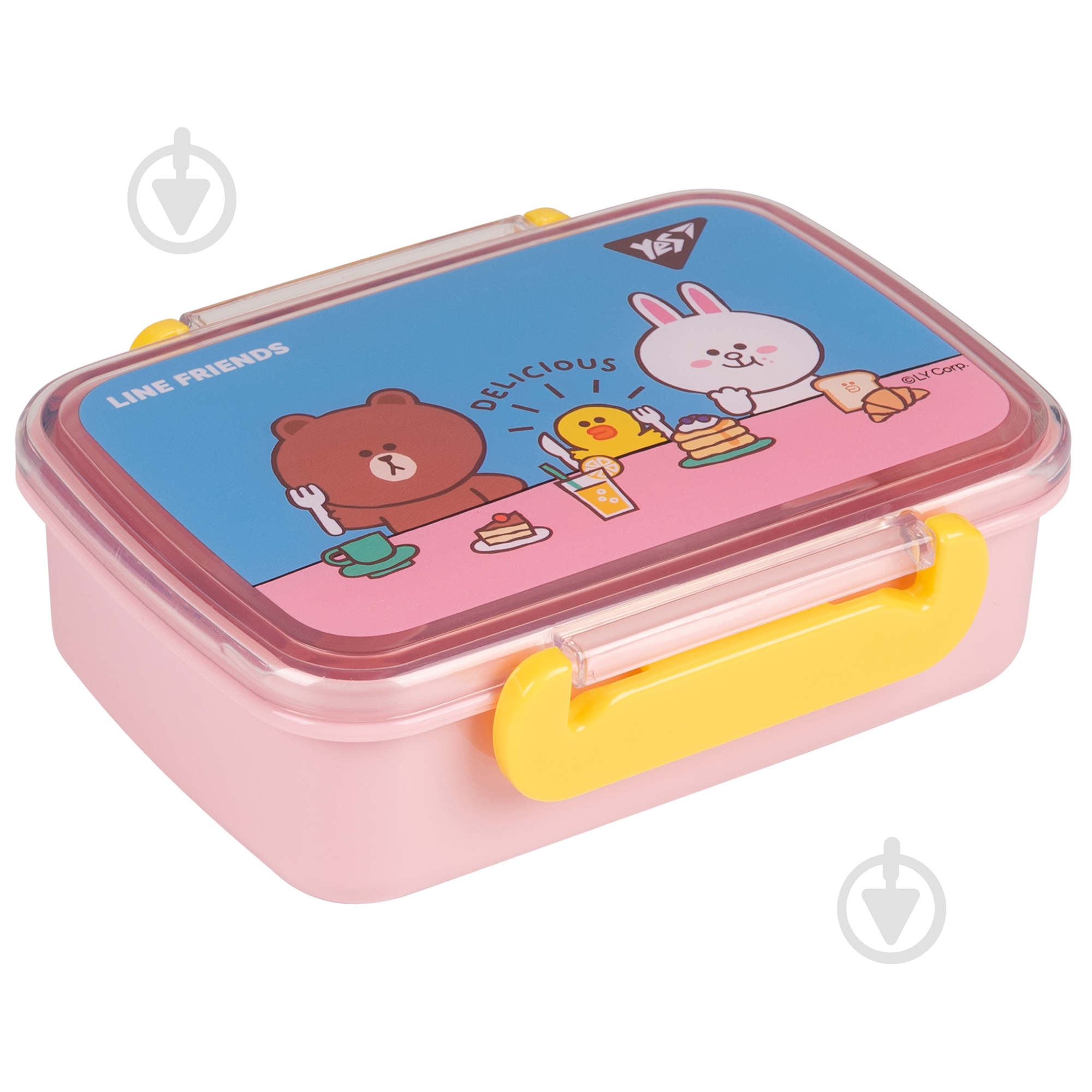 Ланч-бокс YES Line Friends 420 мл 708056 - фото 1