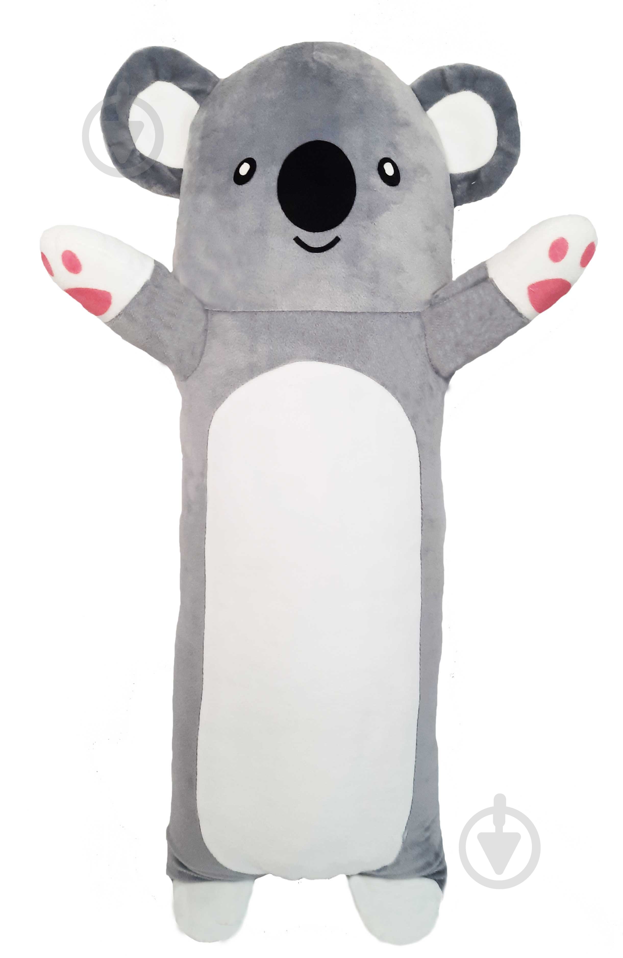М'яка іграшка Анна Коала обіймашка 74 см сірий - фото 1