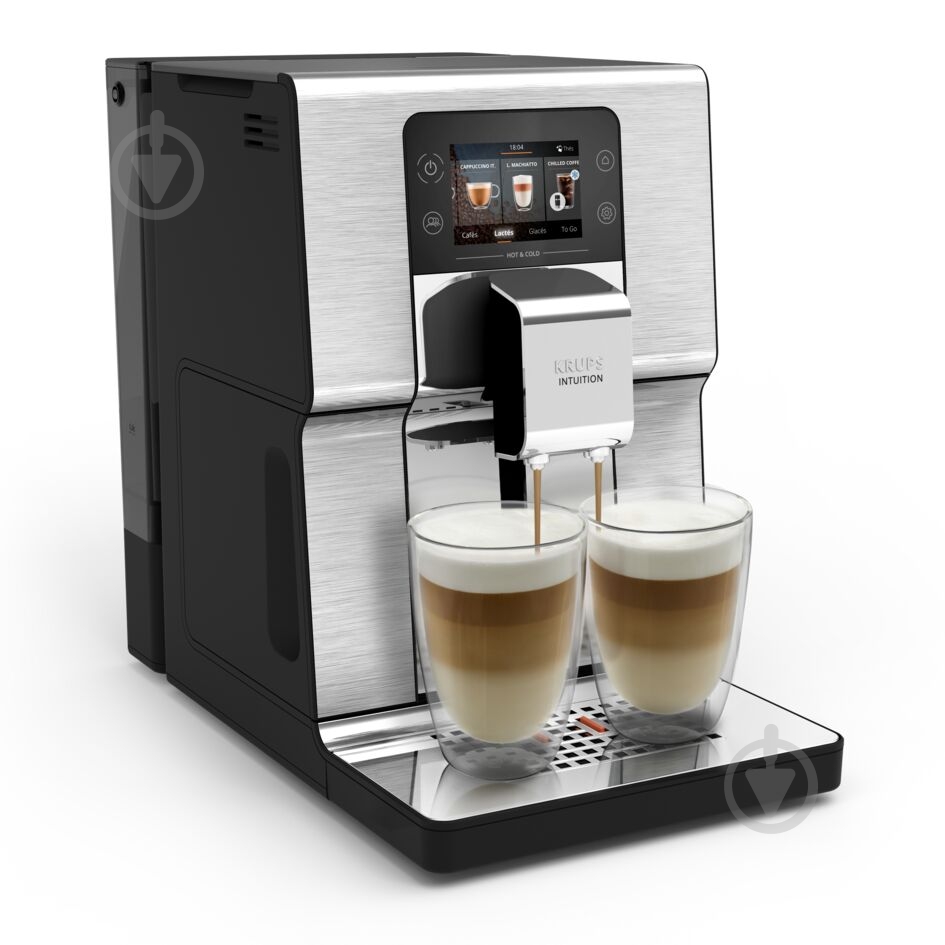 Кофемашина Krups Intuition Experience Hot&Cold EA879EE0 - фото 6 Кофемашина Krups Intuition Experience Hot&Cold EA879EE0 - фото 6
