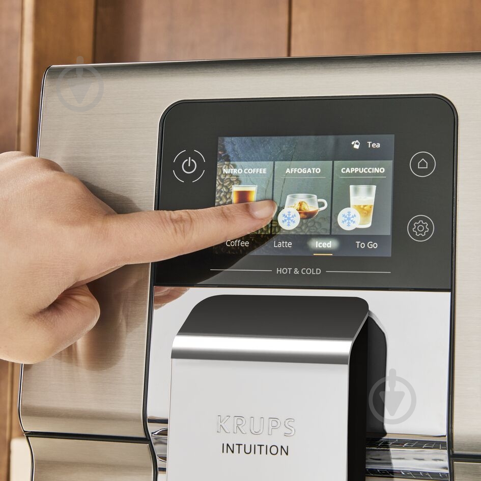 Кофемашина Krups Intuition Experience Hot&Cold EA879EE0 - фото 9 Кофемашина Krups Intuition Experience Hot&Cold EA879EE0 - фото 9