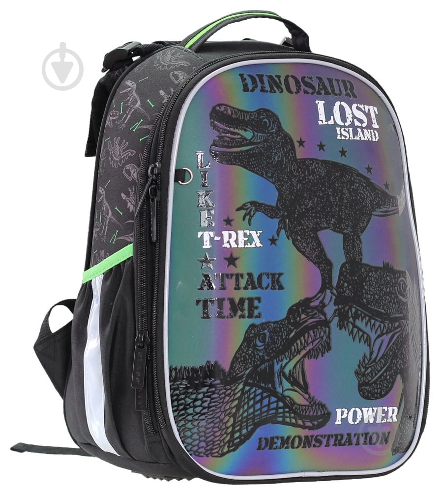 Рюкзак каркасный CLASS SchoolCase Mini T-rex power 2209C 13010008 - фото 1 Рюкзак каркасный CLASS SchoolCase Mini T-rex power 2209C 13010008 - фото 1