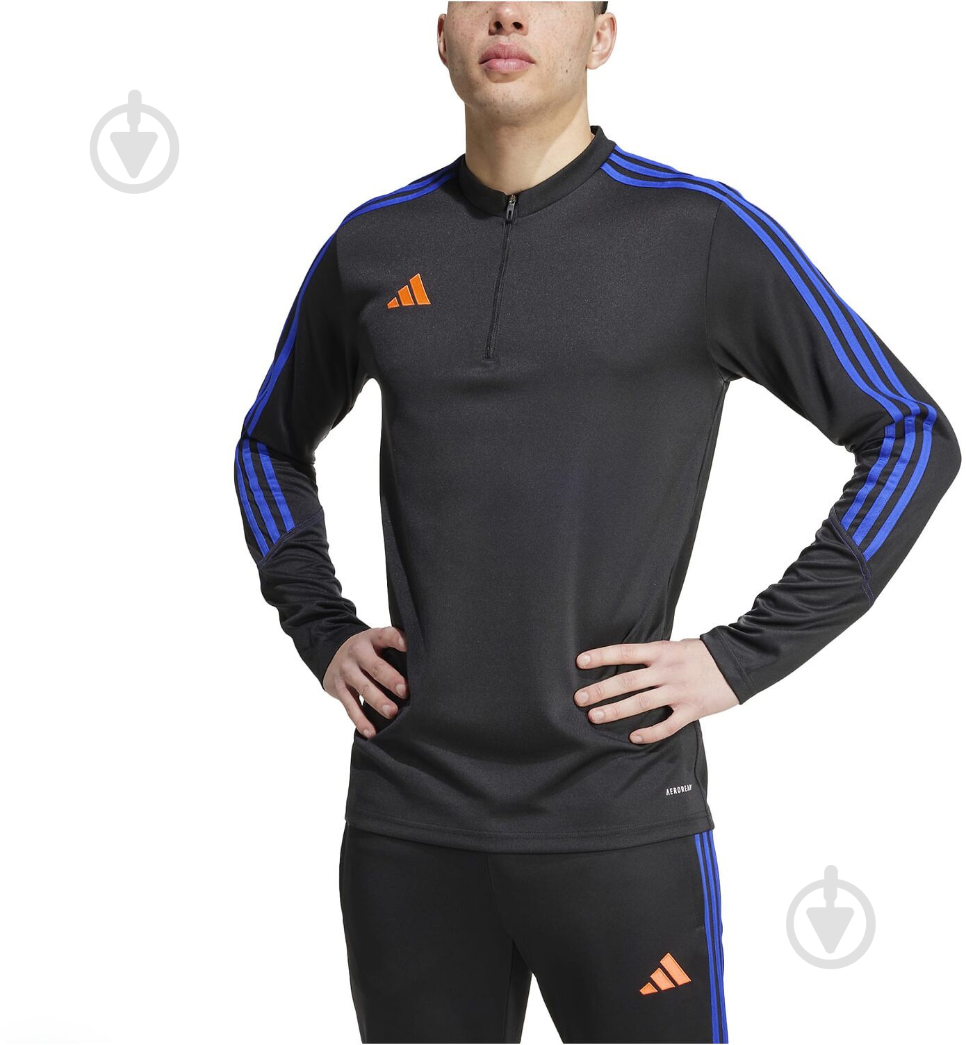 Джемпер Adidas Tiro 23 Club JE6087 р.XL черный - фото 2