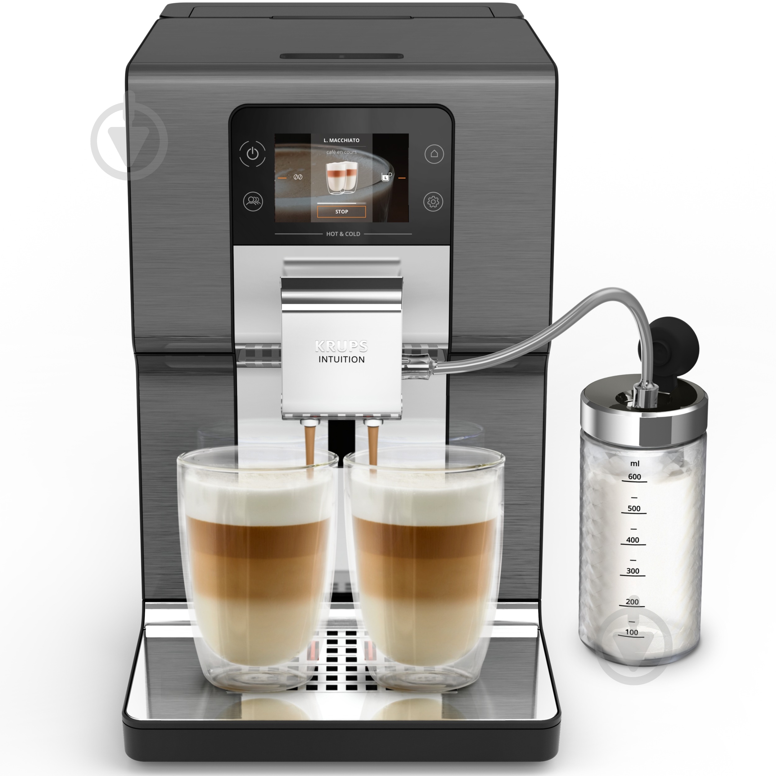 Кофемашина Krups Intuition Experience Hot&Cold EA879NE0 - фото 1 Кофемашина Krups Intuition Experience Hot&Cold EA879NE0 - фото 1