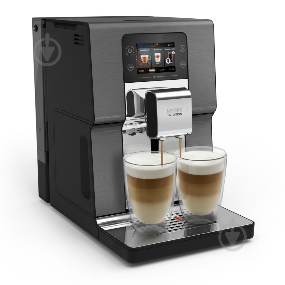 Кофемашина Krups Intuition Experience Hot&Cold EA879NE0 - фото 6 Кофемашина Krups Intuition Experience Hot&Cold EA879NE0 - фото 6