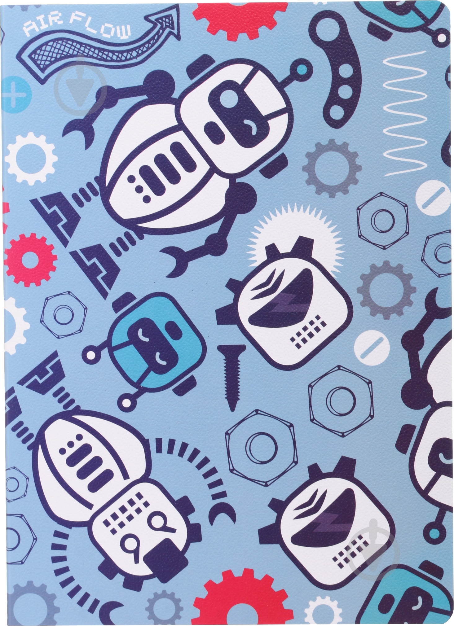 Блокнот Робот 2 25х18 см Mikirei - фото 2 Блокнот Робот 2 25х18 см Mikirei - фото 2