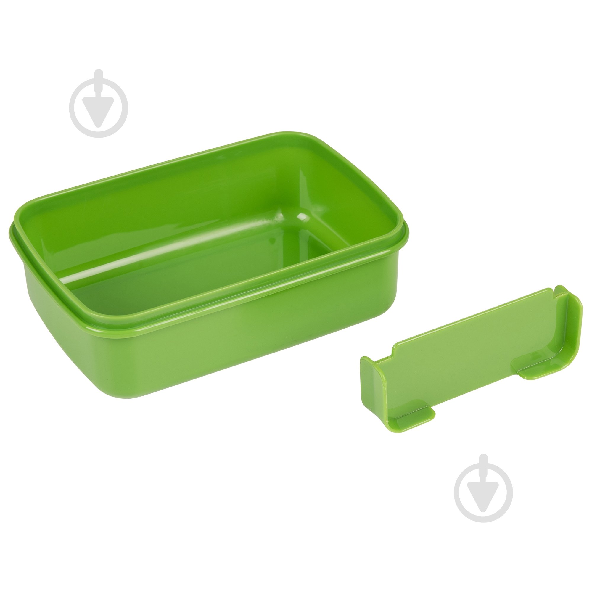 Ланч-бокс YES Minecraft 420 мл зелено-серый - фото 3