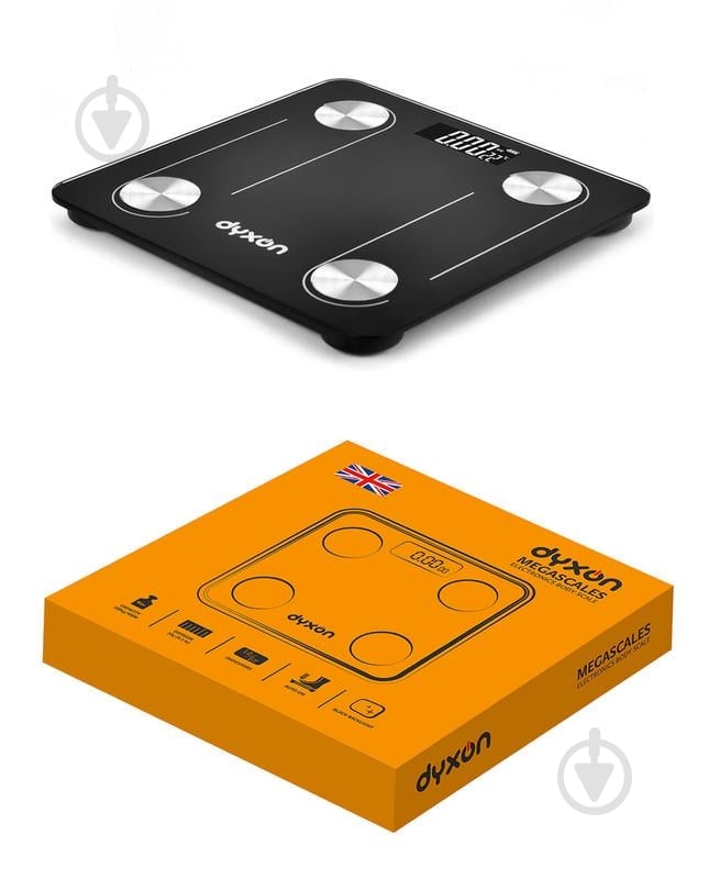 Смарт-весы DYXON MEGASCALES 100 Black - фото 4