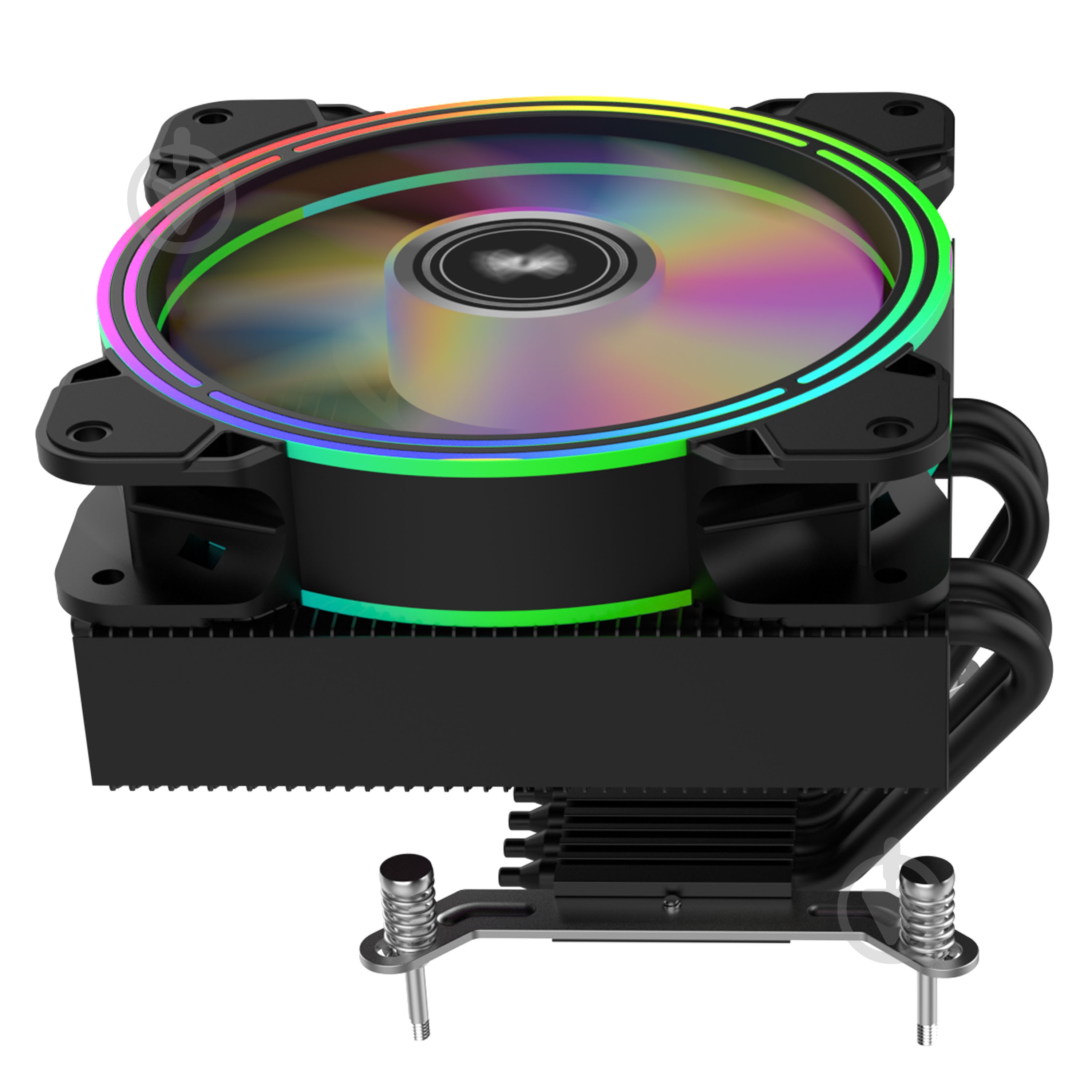 Процессорный кулер 2E Gaming Air Cool Black (AC120T4-ARGB) - фото 11 Процессорный кулер 2E Gaming Air Cool Black (AC120T4-ARGB) - фото 11