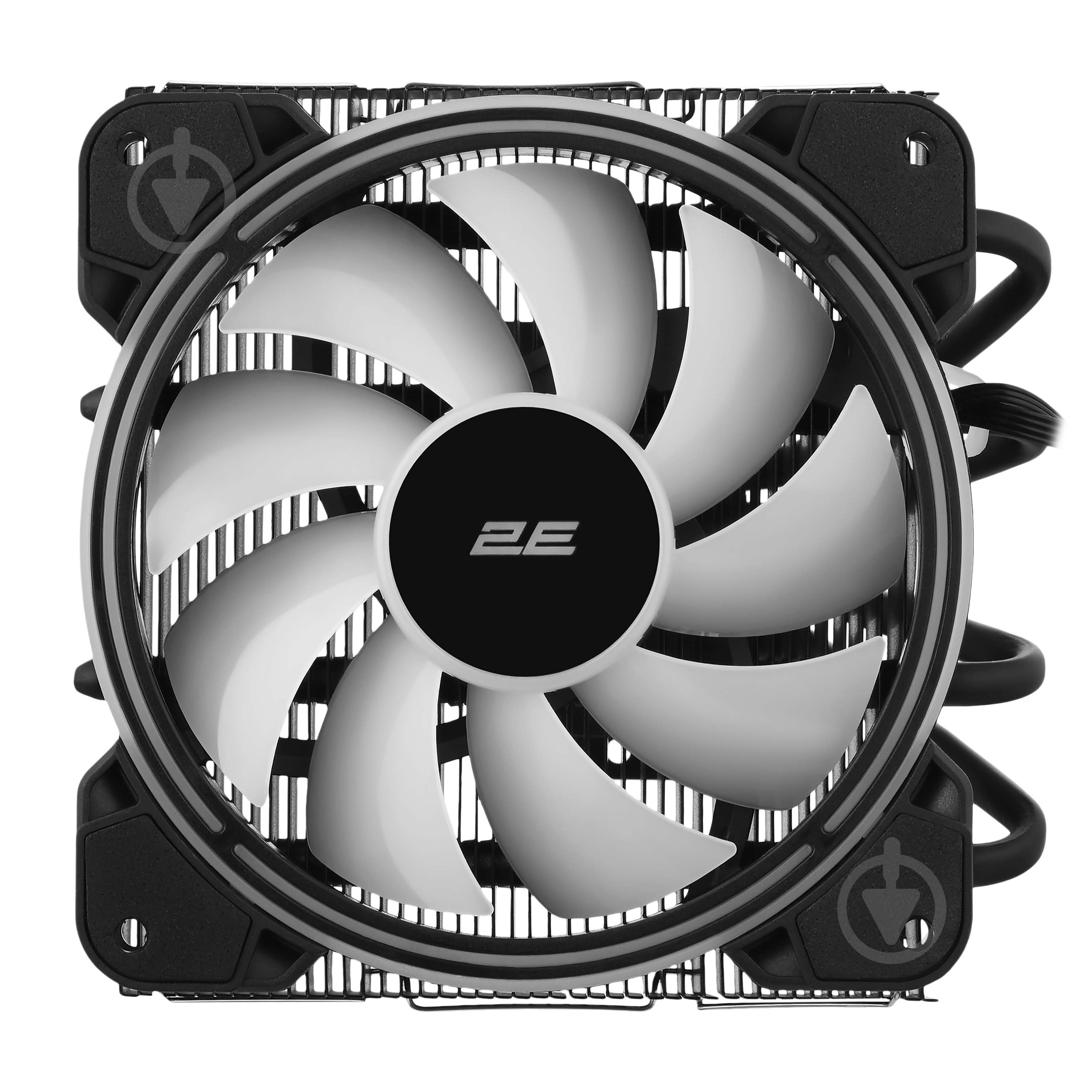 Процессорный кулер 2E Gaming Air Cool Black (AC120T4-ARGB) - фото 10 Процессорный кулер 2E Gaming Air Cool Black (AC120T4-ARGB) - фото 10