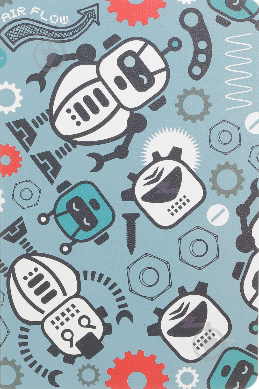 Блокнот Робот 2 13,5х20,5 см Mikirei - фото 1 Блокнот Робот 2 13,5х20,5 см Mikirei - фото 1