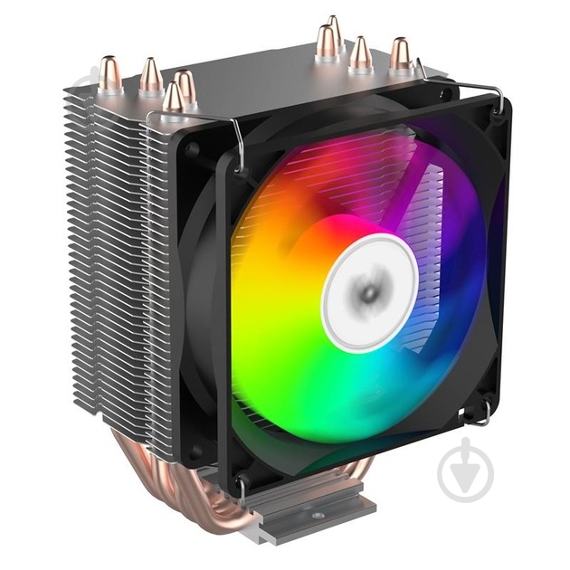 Процессорный кулер 2E Gaming Air Cool AC90D4-ARGB 2E-AC90D4-ARGB - фото 1