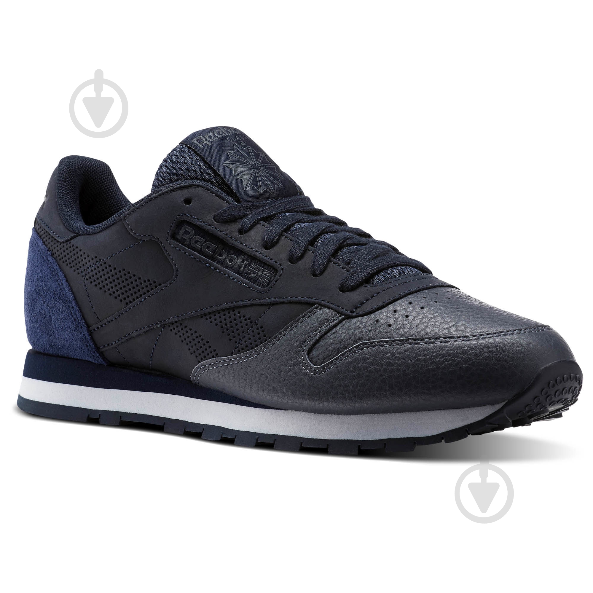 Кроссовки Reebok CL LEATHER UE BS9934 р.42 серый - фото 1