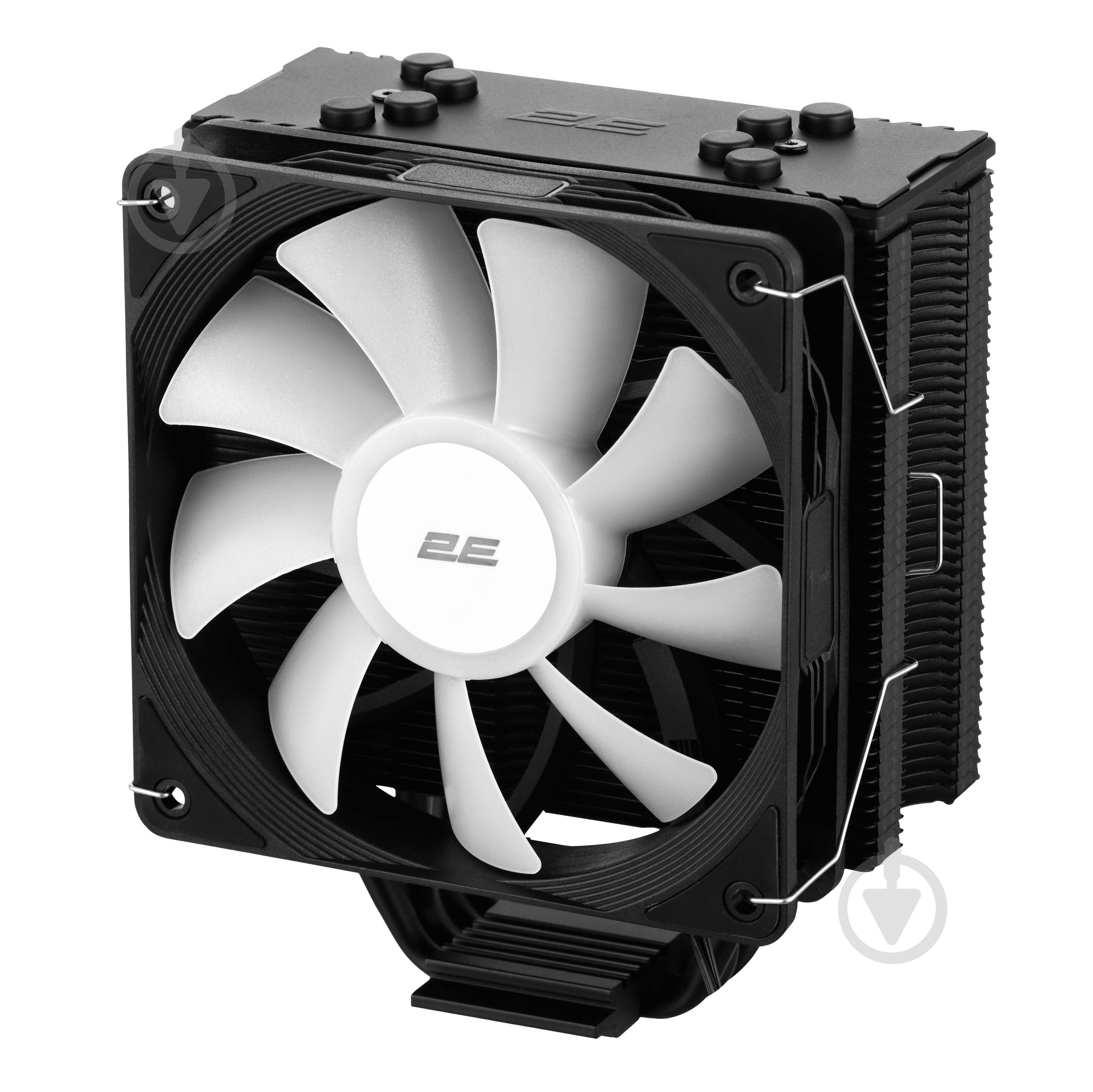 Процессорный кулер 2E Gaming Air Cool Black (2E-ACN120B-ARGB) black - фото 7 Процессорный кулер 2E Gaming Air Cool Black (2E-ACN120B-ARGB) black - фото 7