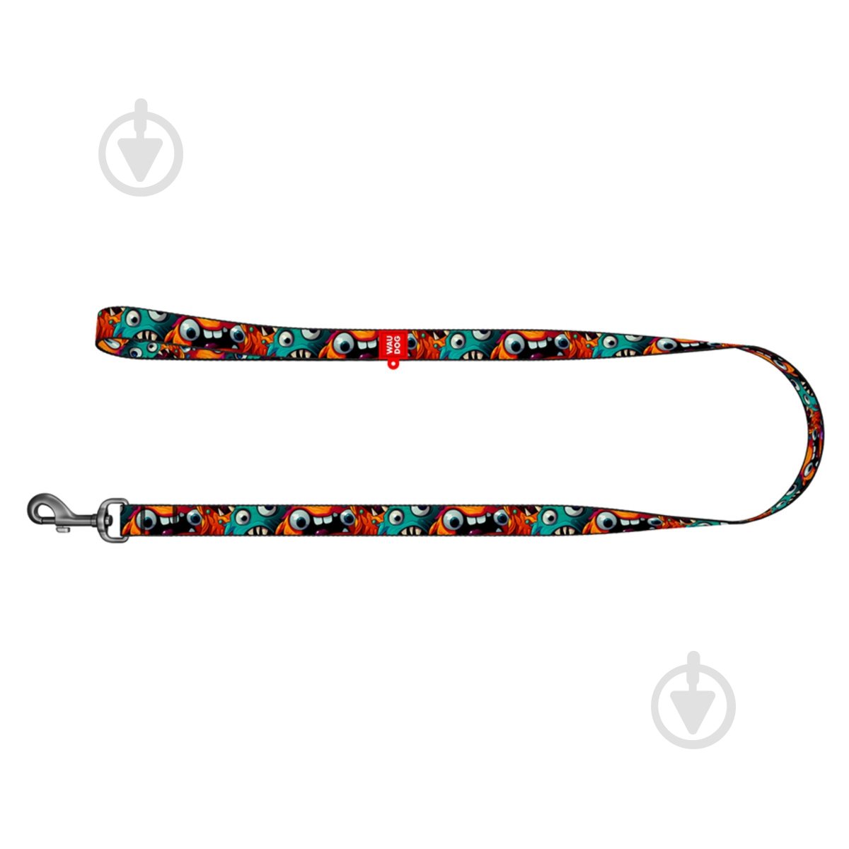 Поводок Waudog Nylon рисунок "Зубастые монстры" S Ш15 мм Д122 см - фото 2 Поводок Waudog Nylon рисунок "Зубастые монстры" S Ш15 мм Д122 см - фото 2