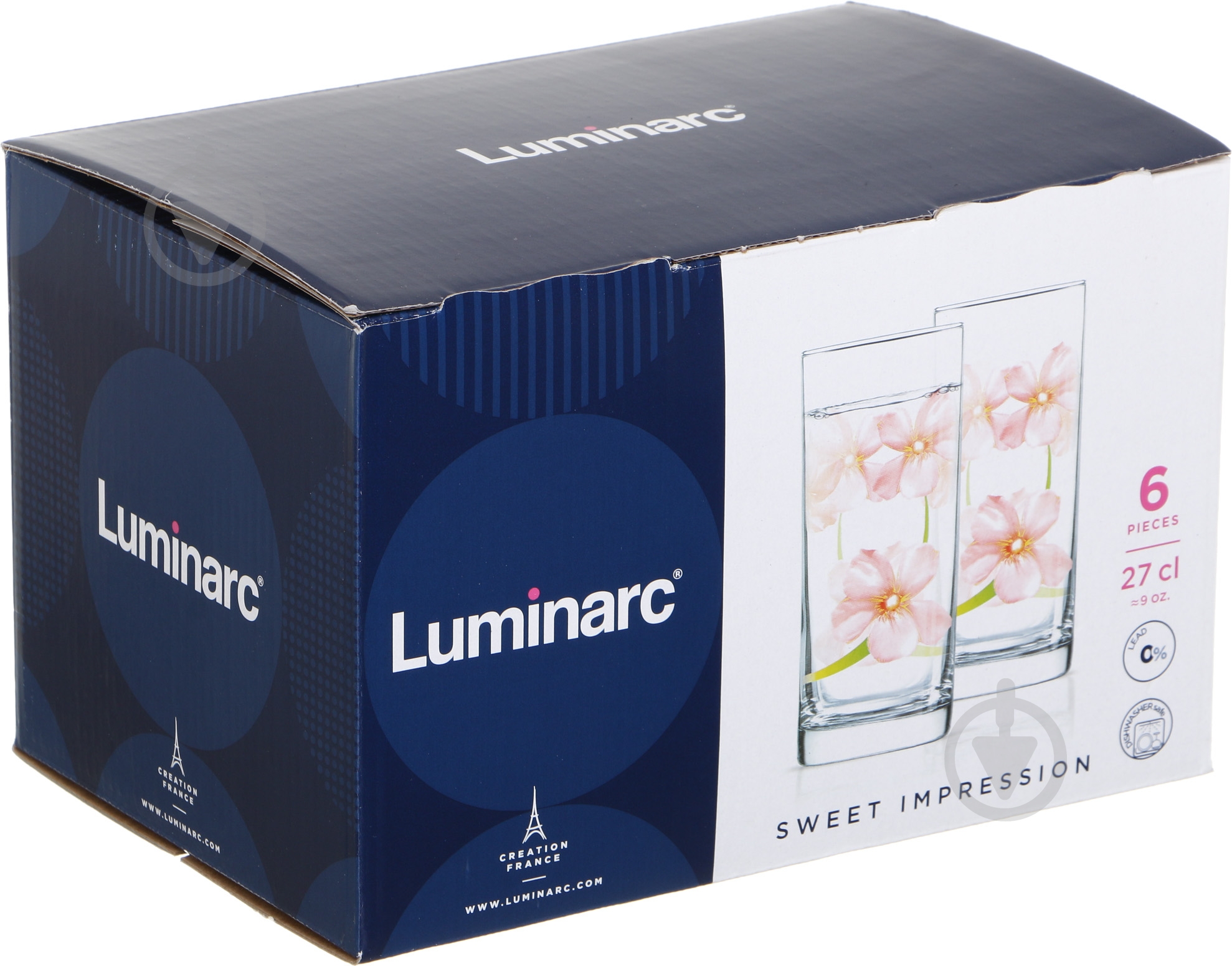 Набор бокалов Arc sweet impression 270 мл 6 шт. - фото 3