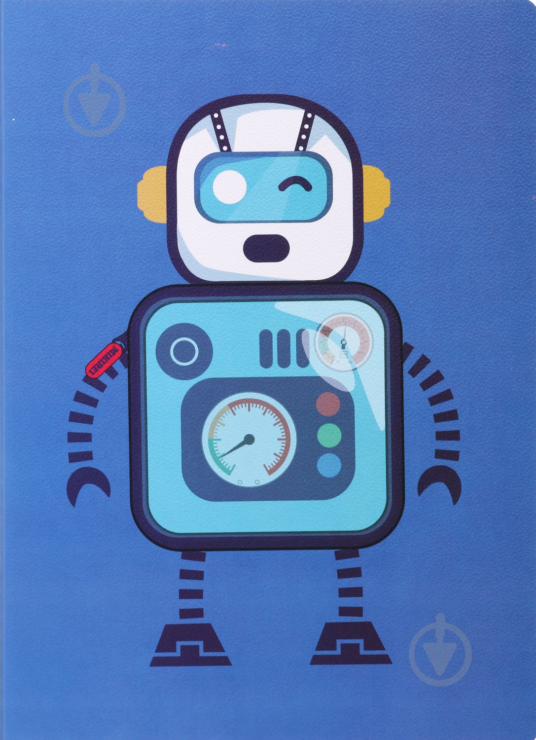 Блокнот Робот 3 25х18 см Mikirei - фото 1 Блокнот Робот 3 25х18 см Mikirei - фото 1