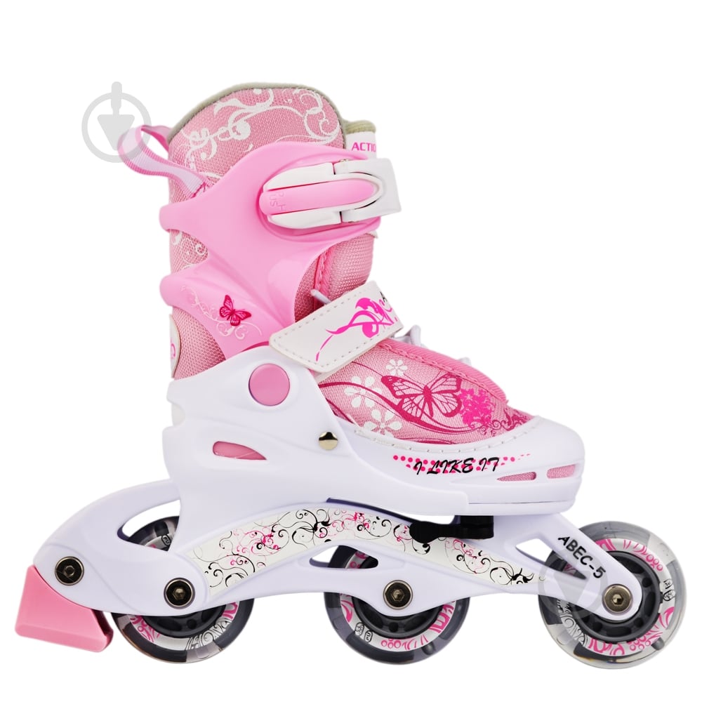 ᐉ Комплект роликів Action PINKY PW117C6PW30905/26-29 р. 26-29