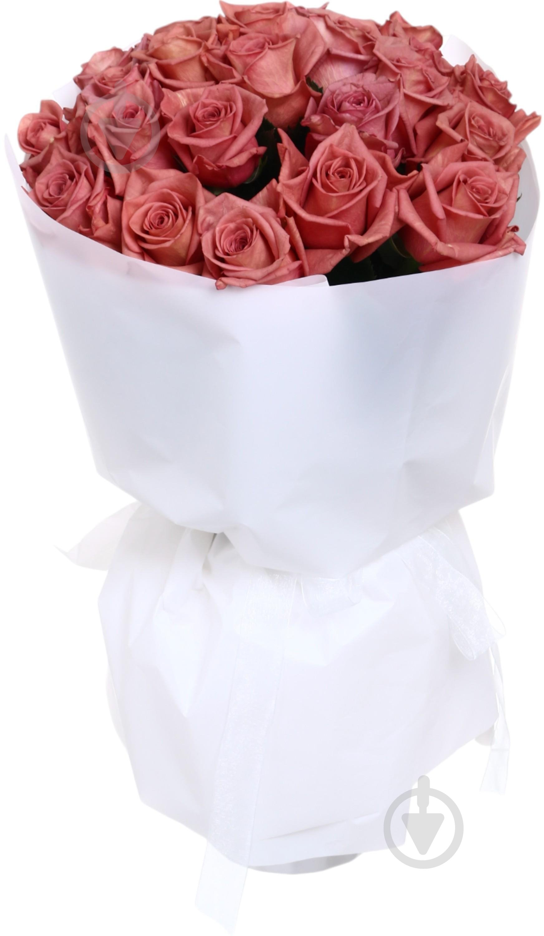 Роза Painted Barista 50 см коричневая (Нидерланды) - фото 1