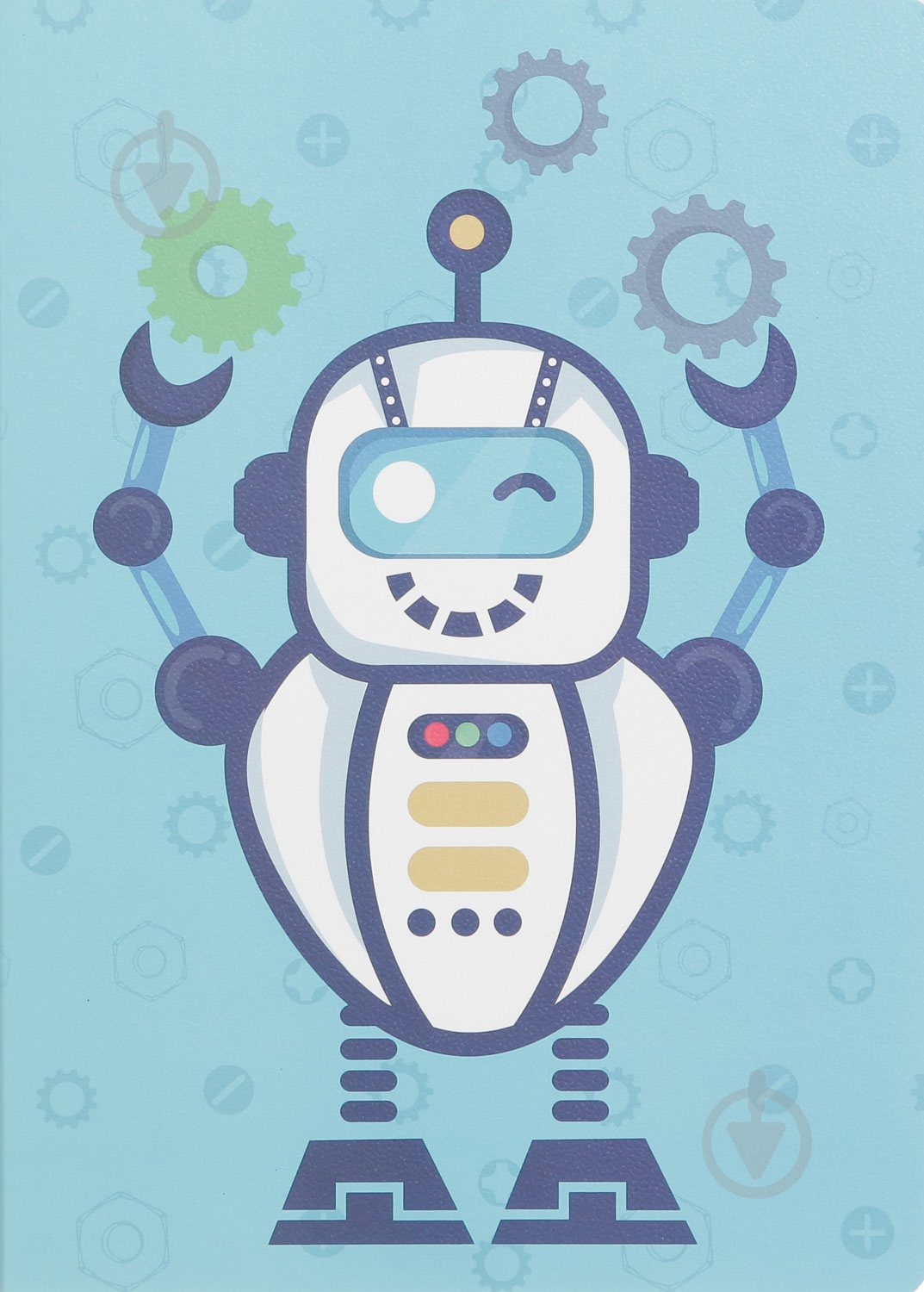 Блокнот Робот 1 25х18 см - фото 1 Блокнот Робот 1 25х18 см - фото 1