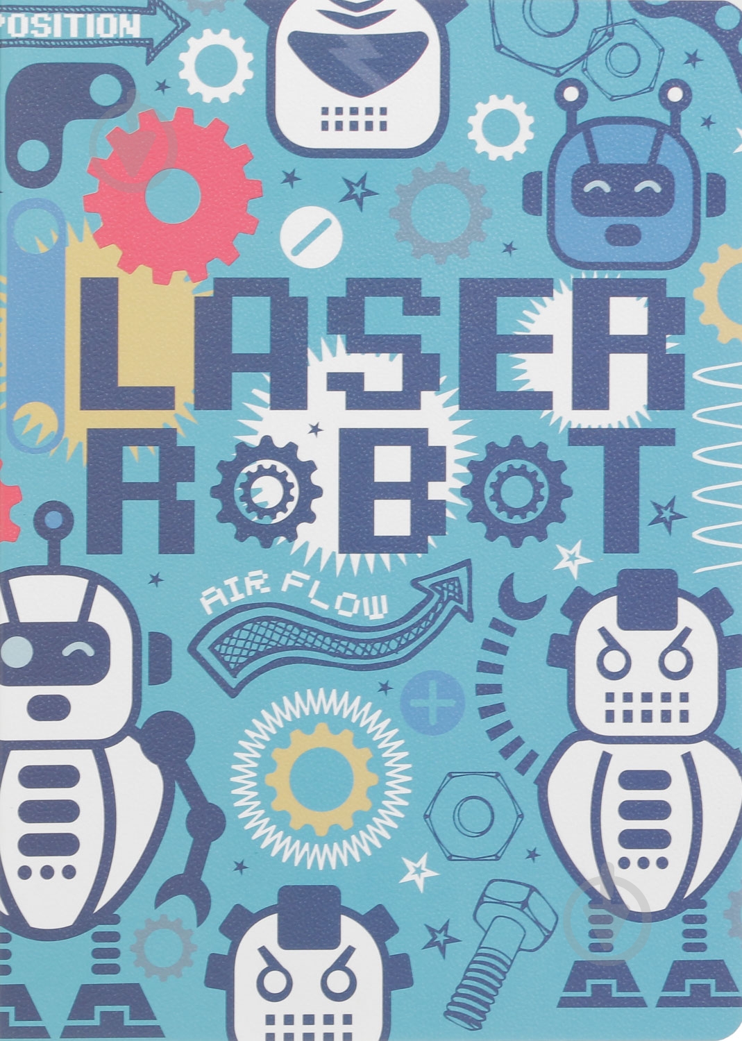 Блокнот Роботи 25х18 см - фото 1 Блокнот Роботи 25х18 см - фото 1