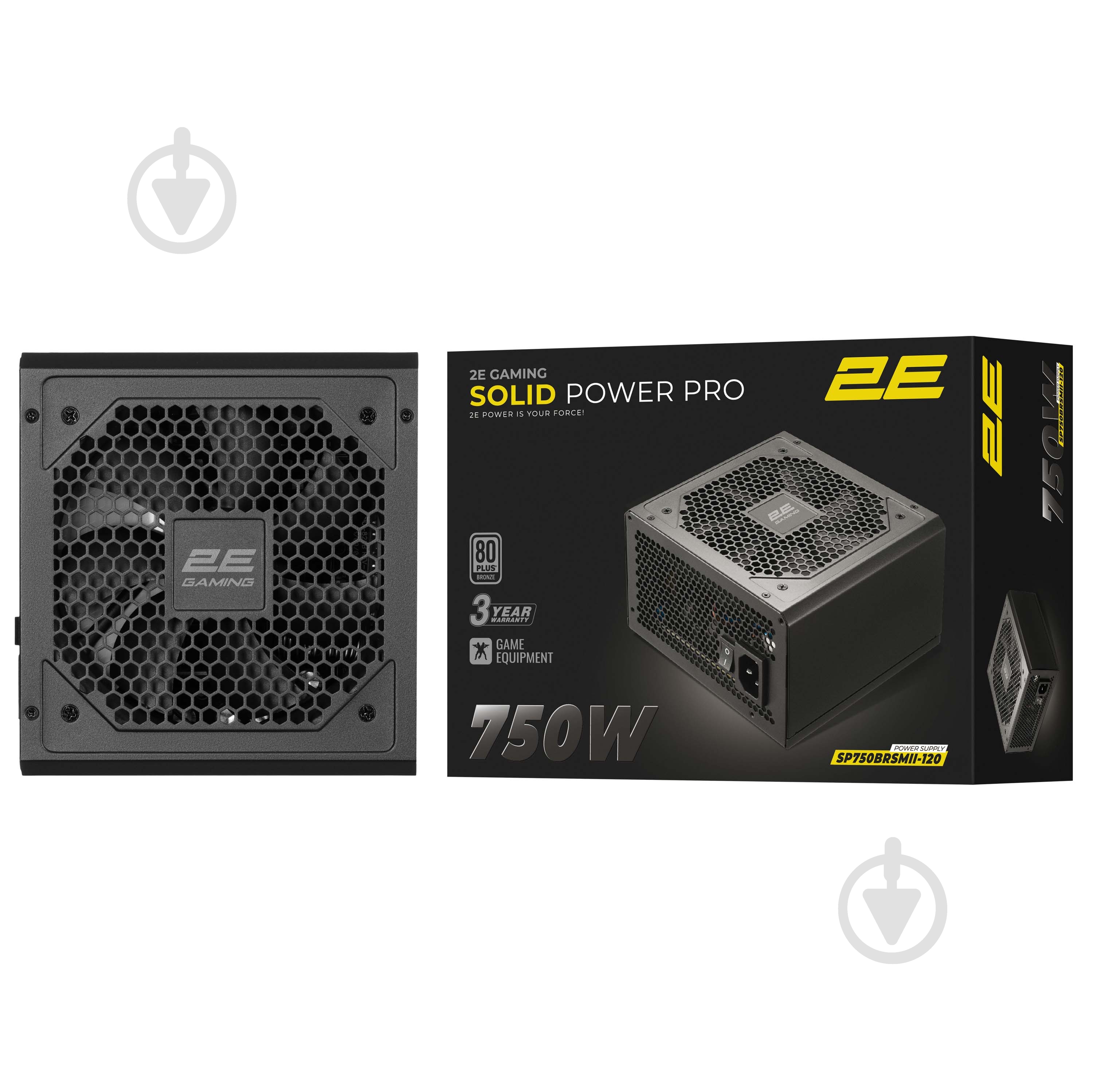 Блок питания 2E GAMING Solid Power Pro 2E-SP750BRSMII-120 750 Вт - фото 3 Блок питания 2E GAMING Solid Power Pro 2E-SP750BRSMII-120 750 Вт - фото 3