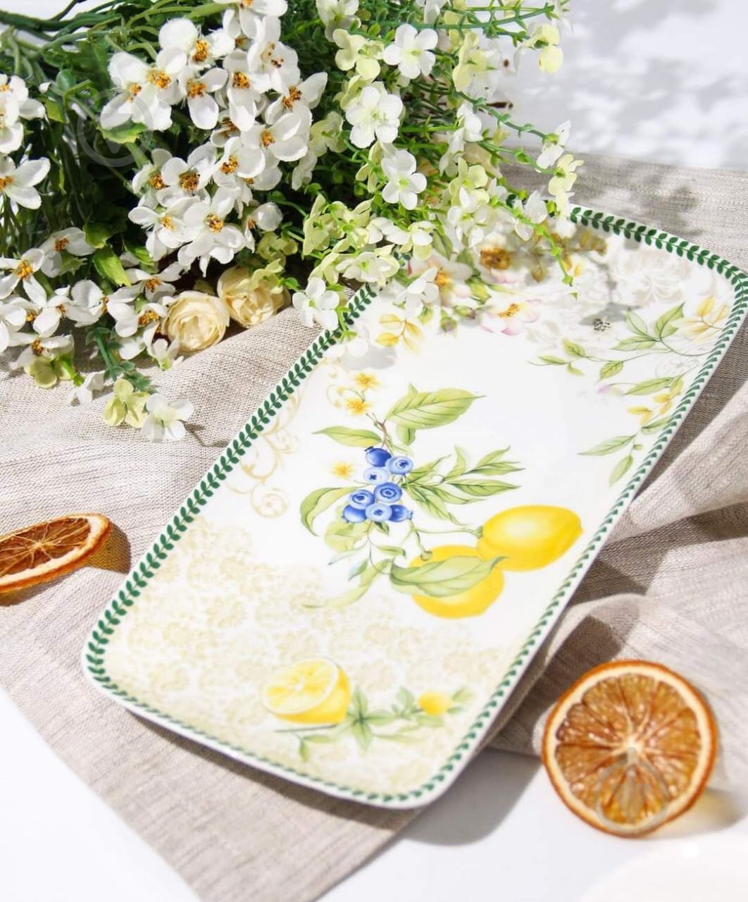 Блюдо Lefard прямокутне Lemon - фото 2