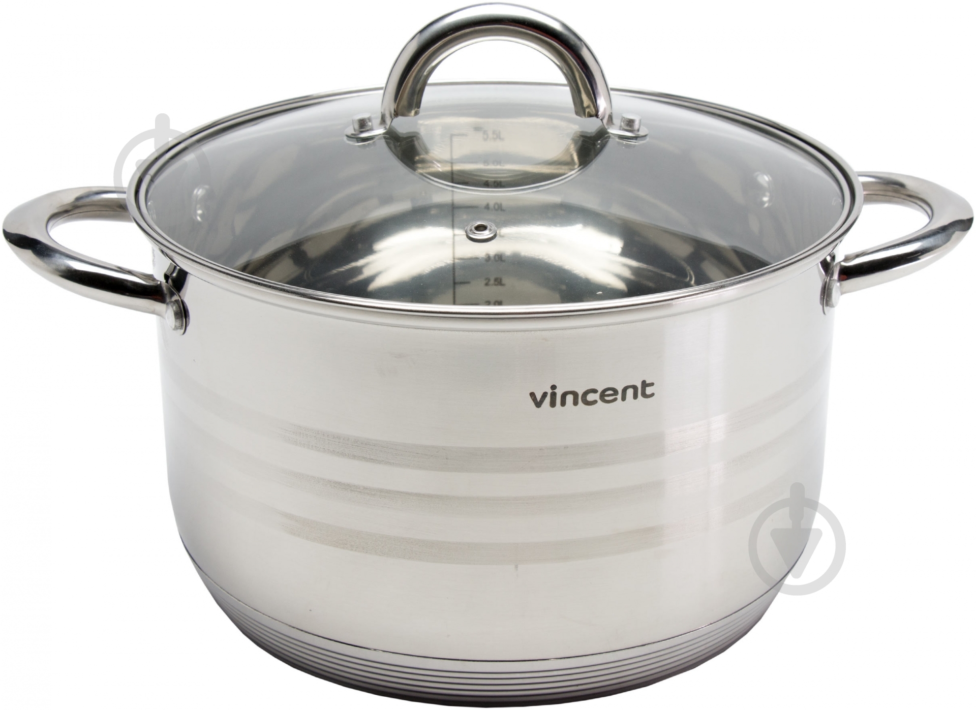 Кастрюля Vincent 6,5 л VC-3165-24 - фото 1