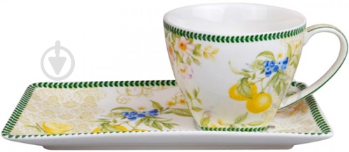 Набор для завтрака Lefard Lemon 2 предмета - фото 1 Набор для завтрака Lefard Lemon 2 предмета - фото 1