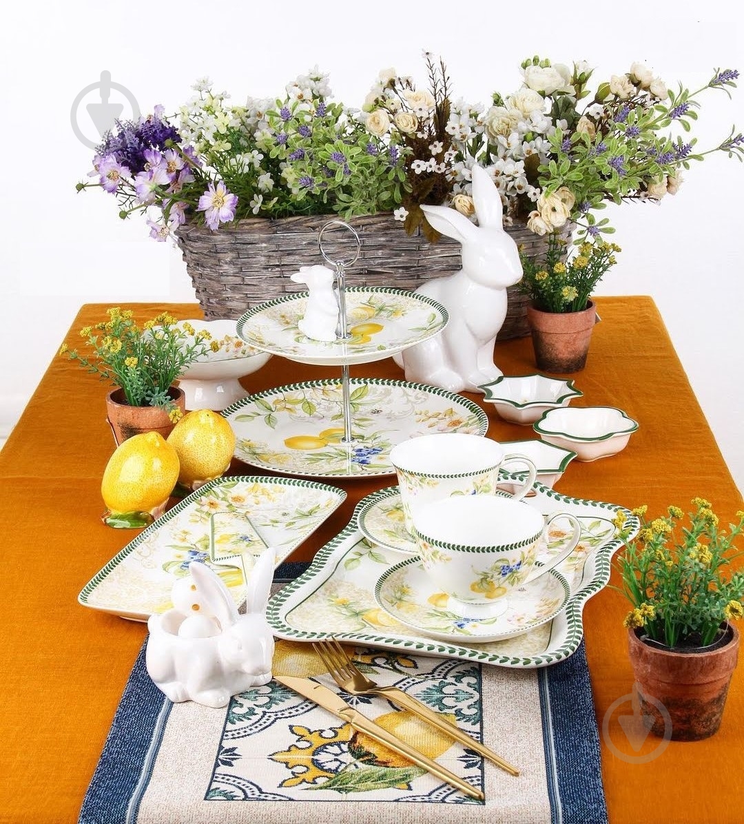 Набор для завтрака Lefard Lemon 2 предмета - фото 2 Набор для завтрака Lefard Lemon 2 предмета - фото 2