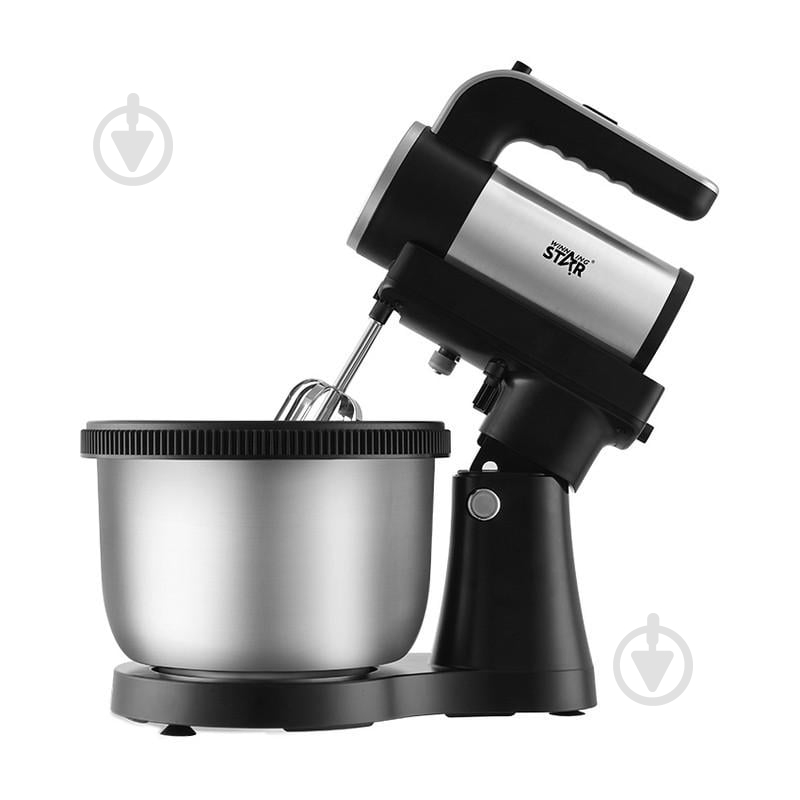 Миксер Winningstar ST-5532 450W 4.5L Black-Silver - фото 4