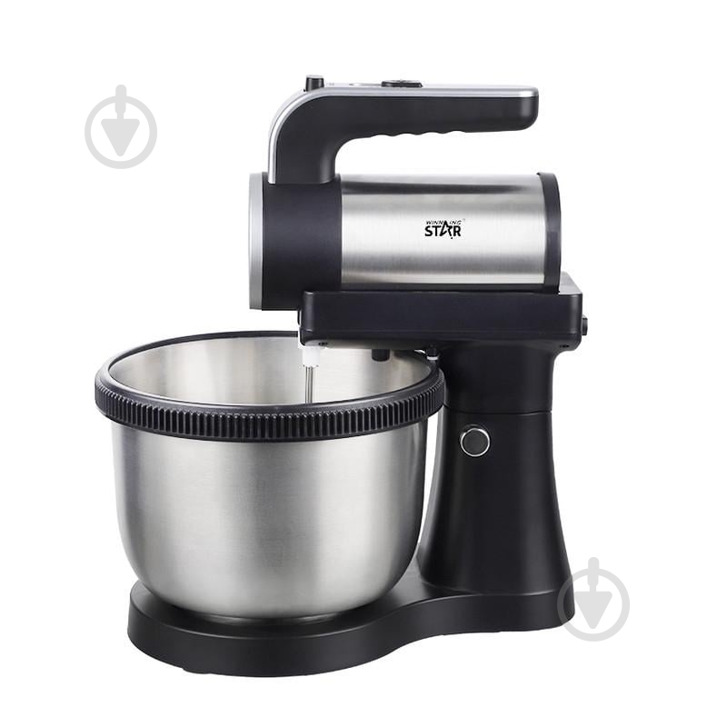 Миксер Winningstar ST-5532 450W 4.5L Black-Silver - фото 5