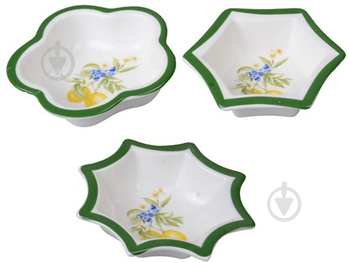 Набор пиал Lefard Lemon 8 см. 3 пр. - фото 1 Набор пиал Lefard Lemon 8 см. 3 пр. - фото 1