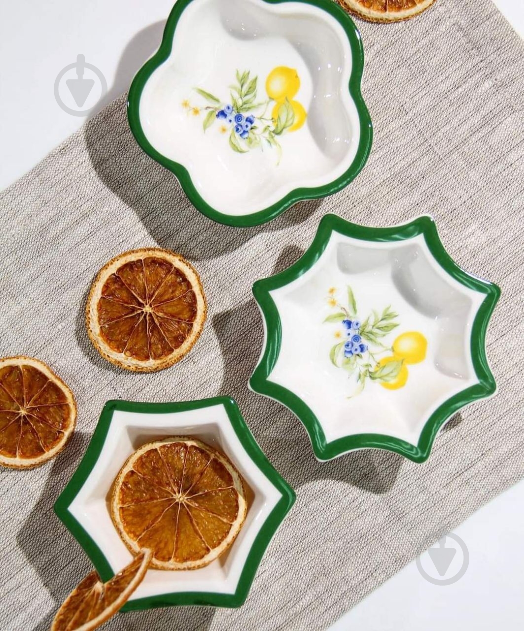 Набор пиал Lefard Lemon 8 см. 3 пр. - фото 5 Набор пиал Lefard Lemon 8 см. 3 пр. - фото 5