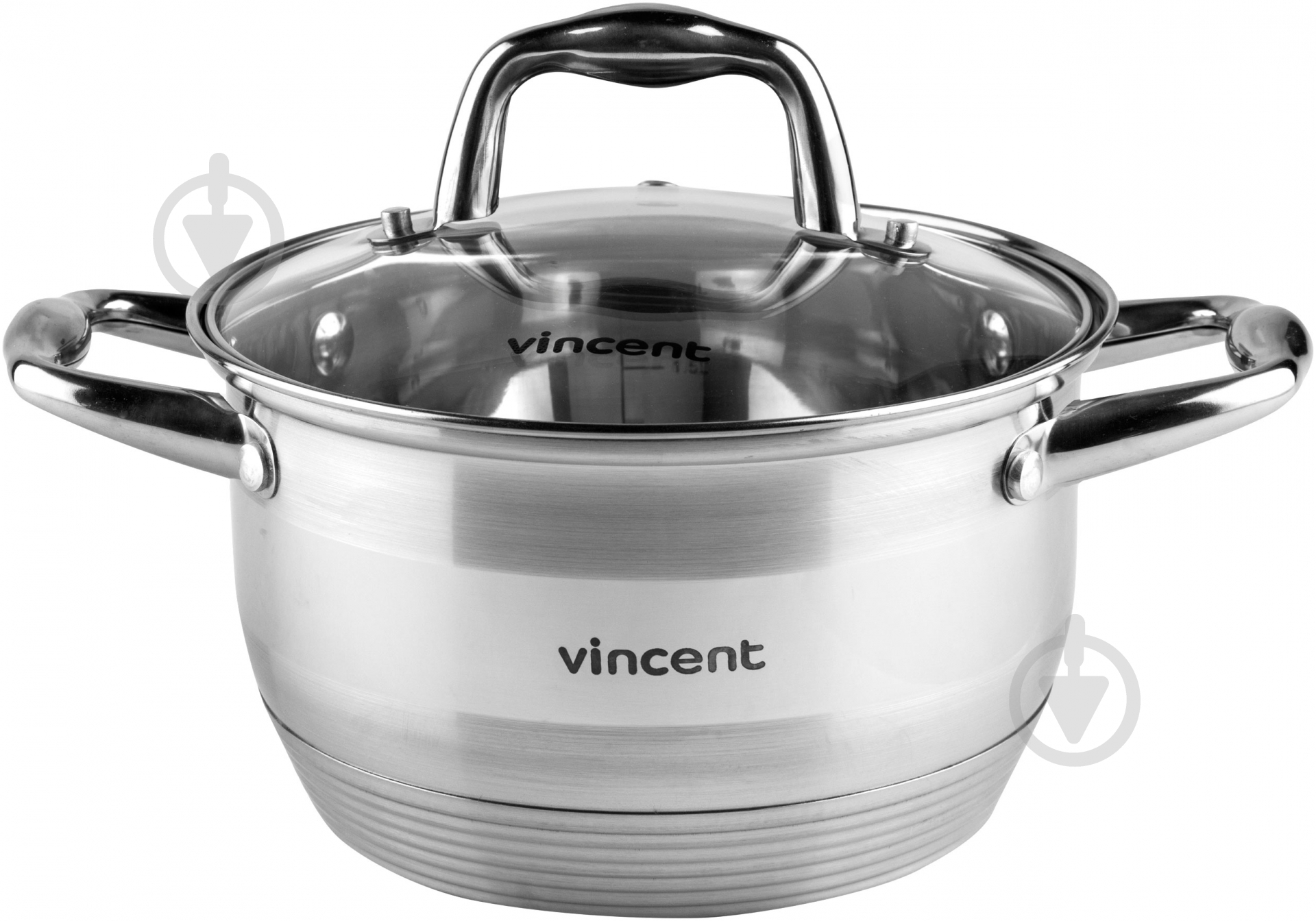 Кастрюля Vincent 2,6 л VC-3166-18 - фото 1
