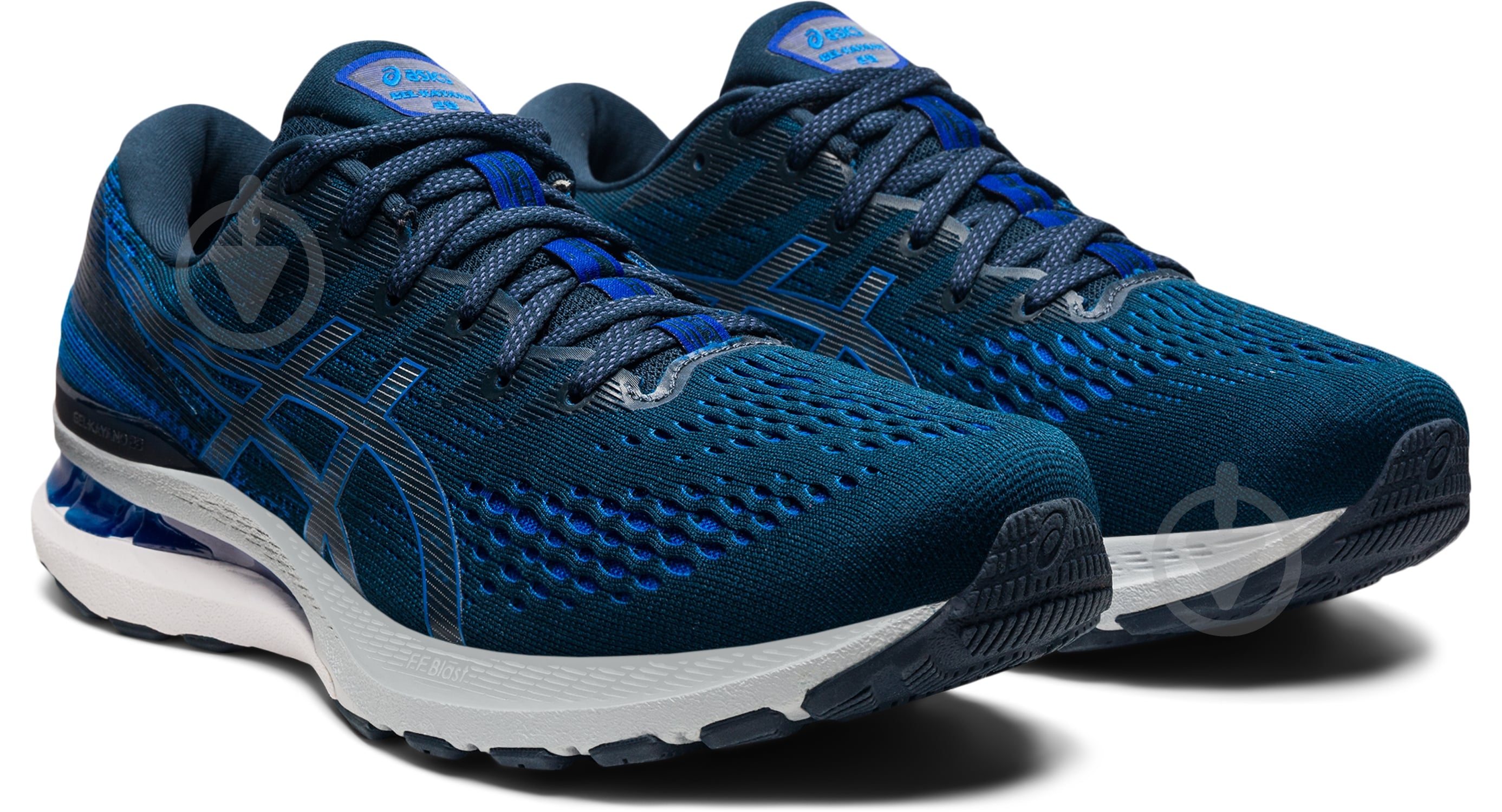 Кроссовки мужские летние Asics GEL-KAYANO 28 1011B189-400 р.45 синие - фото 3