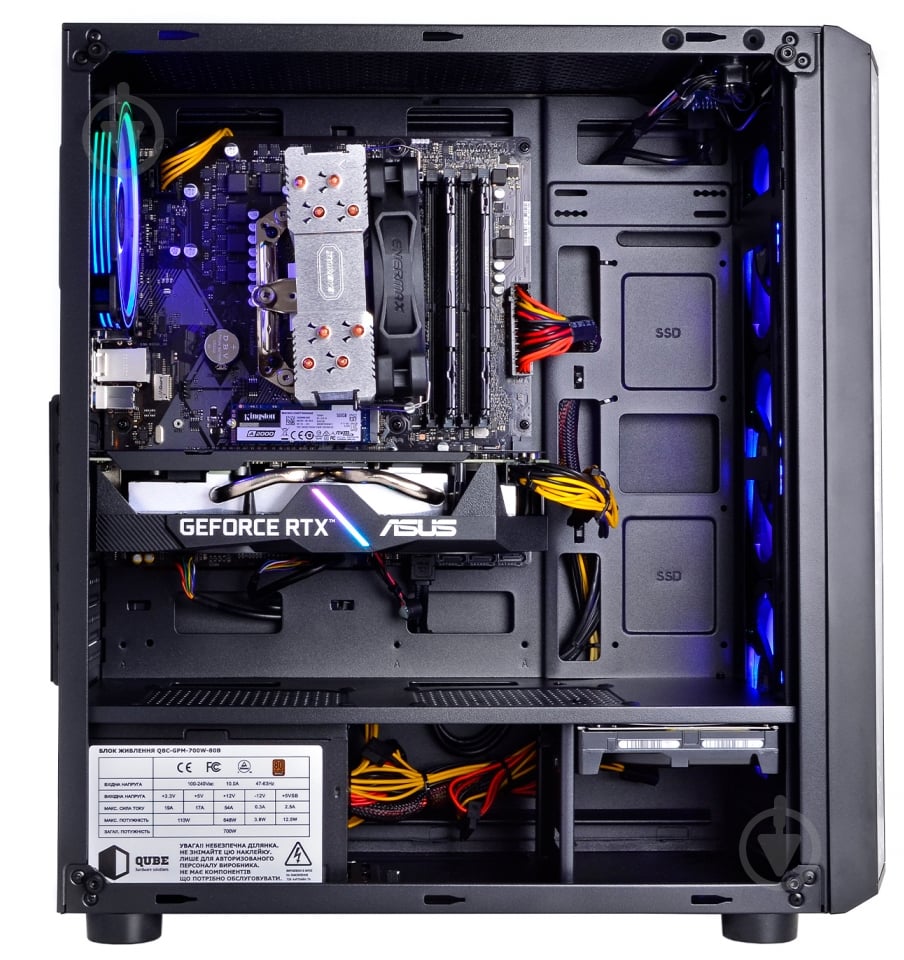 Компьютер персональный Artline Gaming X75 (X75v23Win) black - фото 7