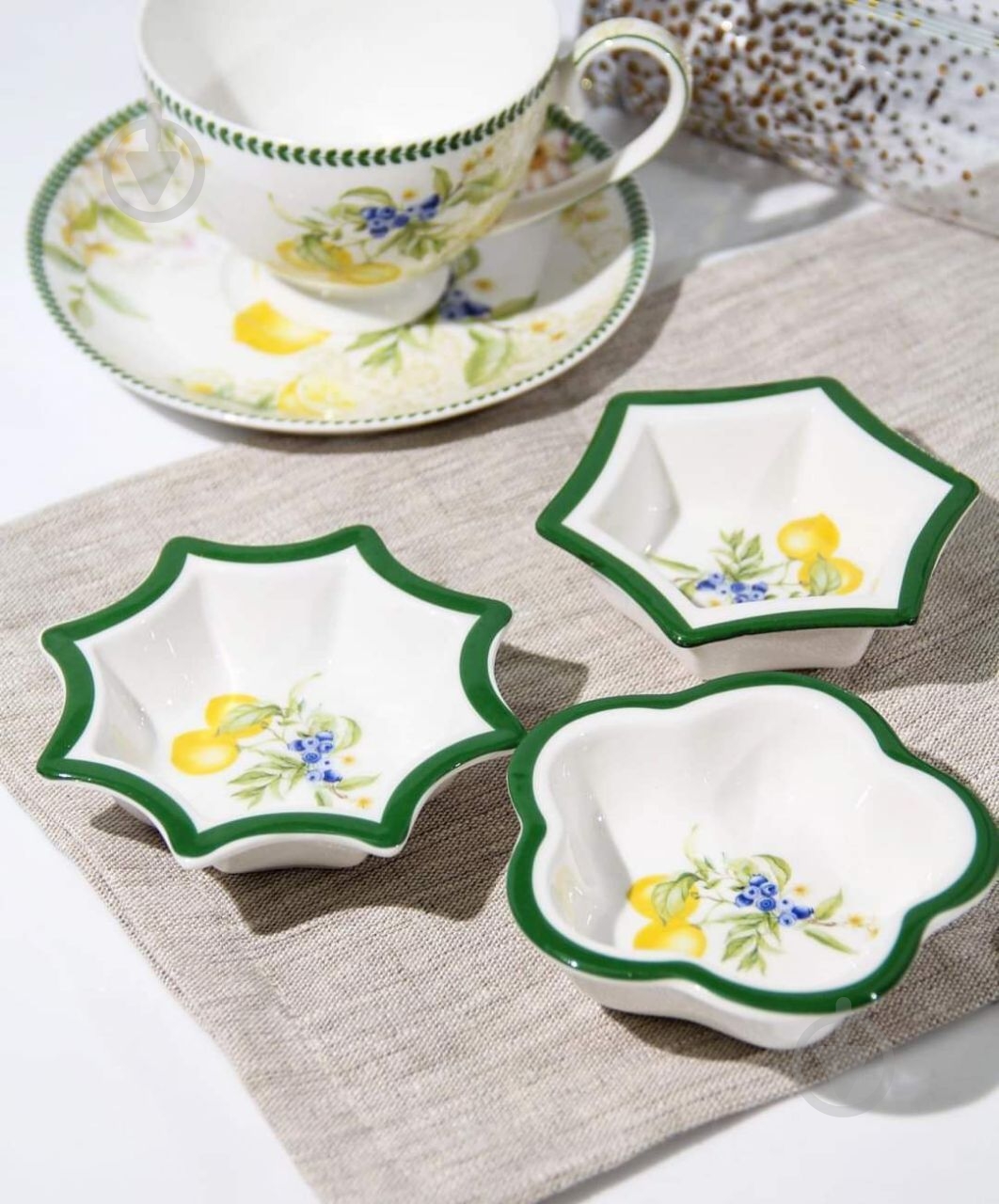 Чашка с блюдцем Lefard Lemon 250 мл. - фото 3