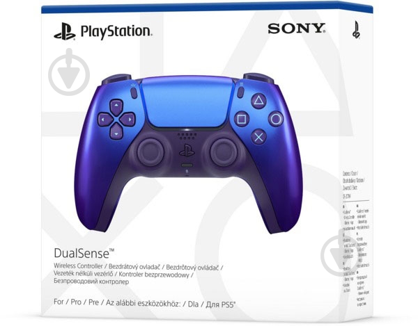 Геймпад бездротовий Sony PlayStation 5 Dualsense BT Chrome Indigo (1000044476) - фото 2 Геймпад бездротовий Sony PlayStation 5 Dualsense BT Chrome Indigo (1000044476) - фото 2