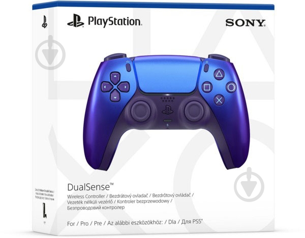 Геймпад бездротовий Sony PlayStation 5 Dualsense BT Chrome Indigo (1000044476) - фото 4 Геймпад бездротовий Sony PlayStation 5 Dualsense BT Chrome Indigo (1000044476) - фото 4