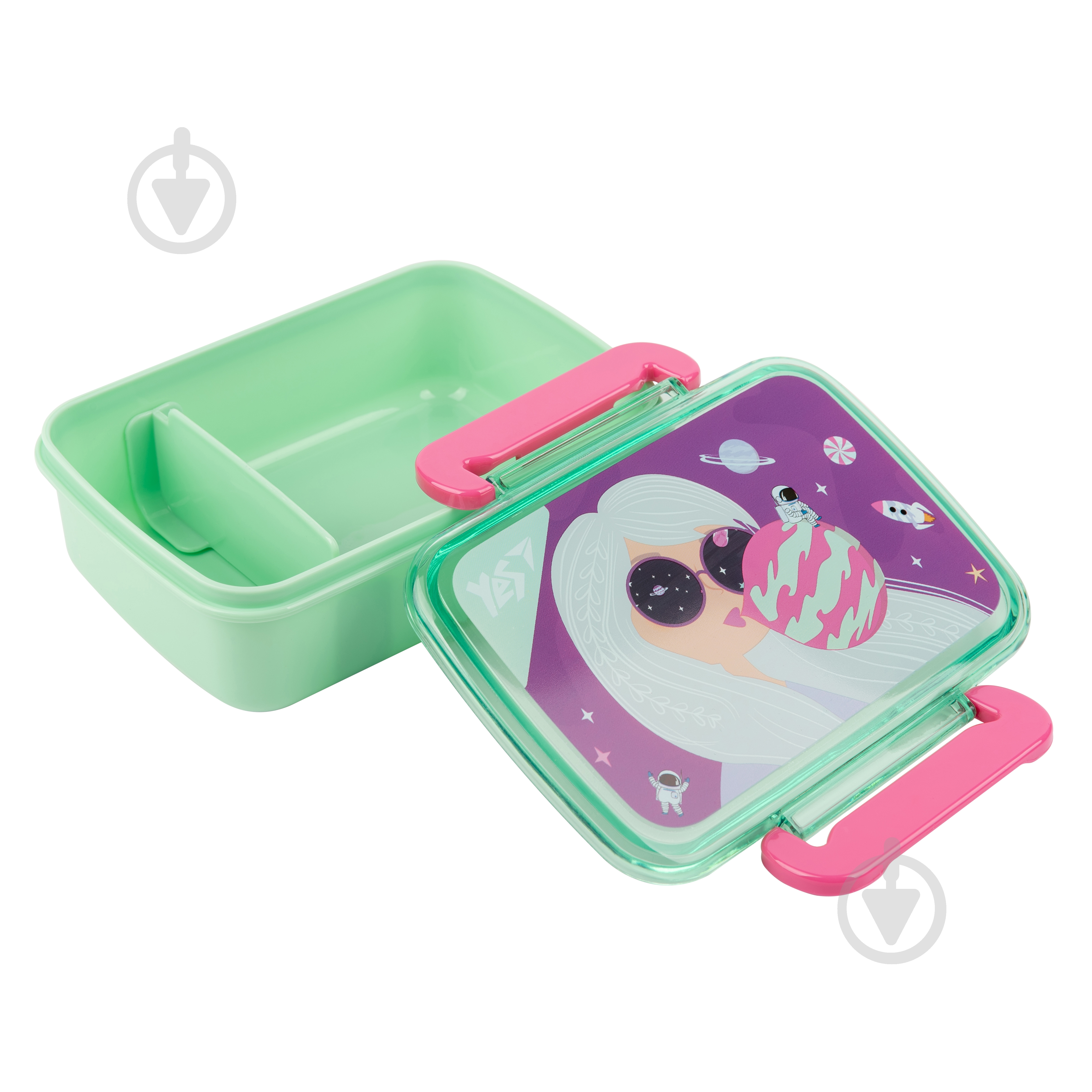 Ланч-бокс YES Space Girl 420 мл - фото 2