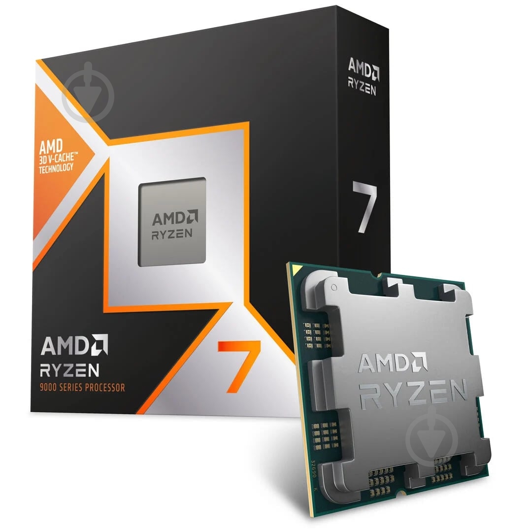 て*お様 F*I様 AMD Ryzen 7 9800X3D CPU　箱つき ᐉ Процесор AMD Ryzen 7 9800X3D 8C/16T 4,7 GHz Socket AM5 Box (100