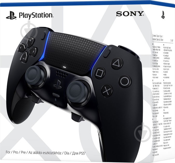 Геймпад бездротовий Sony PlayStation 5 Dualsense Edge BT, Midnight Black (1000045048) - фото 5