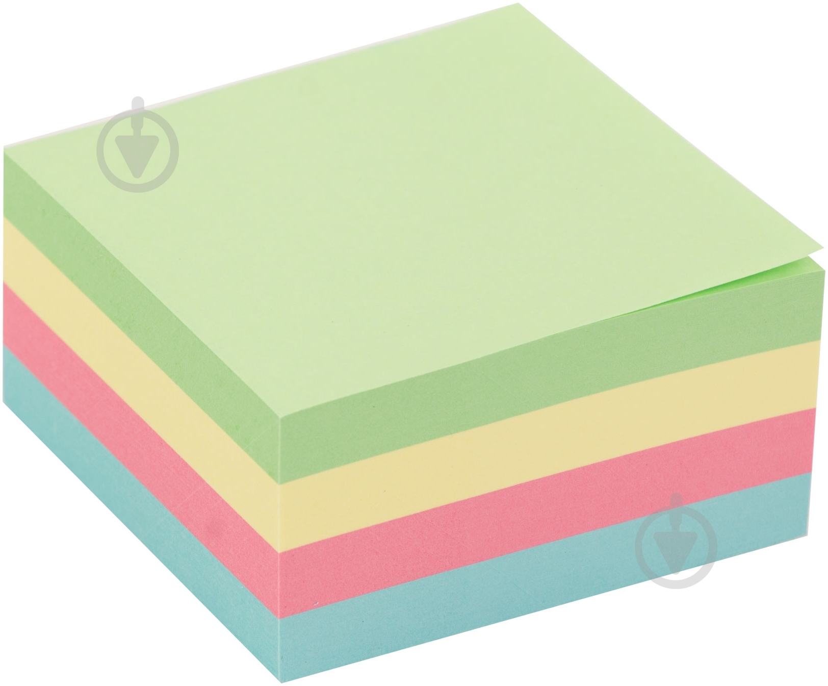 Бумага для заметок с липким слоем GN Cube 75x75 мм 400 шт. микс Global Notes - фото 2