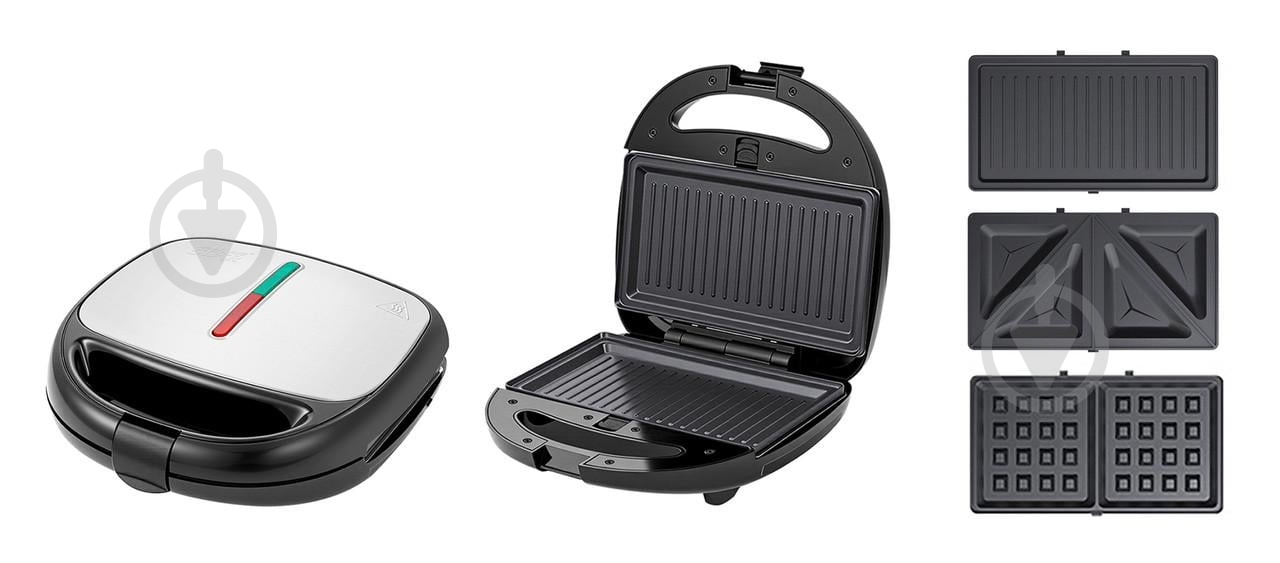 Мультимейкер Winningstar ST-9450 3 в 1 ST-9450 Black-Silver - фото 2 Мультимейкер Winningstar ST-9450 3 в 1 ST-9450 Black-Silver - фото 2