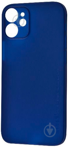 Чехол Memumi Ultra Slim Case (PC) dark blue для Apple iPhone 12 - фото 1